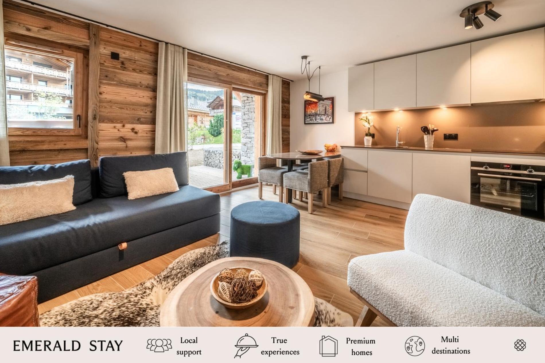 Apartment Aldea Les Gets - By Emerald Stay Exteriér fotografie